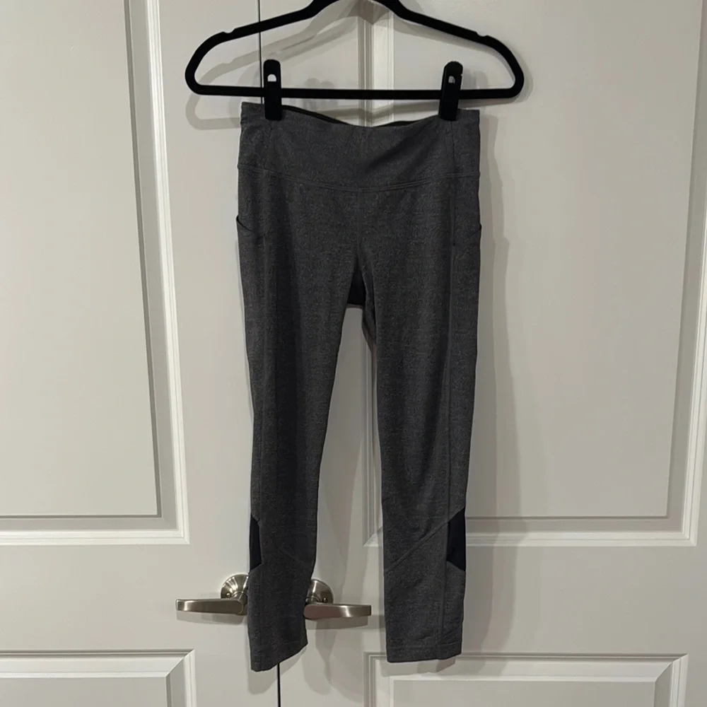 Worn Lululemon Gray Leggings size 4